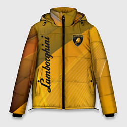 Мужская зимняя куртка Lamborghini - абстракция