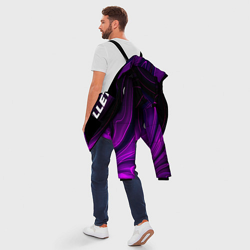 Мужская зимняя куртка Skillet violet plasma / 3D-Черный – фото 5