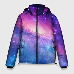 Куртка зимняя мужская Космическая воронка, цвет: 3D-светло-серый
