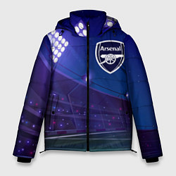 Куртка зимняя мужская Arsenal ночное поле, цвет: 3D-черный