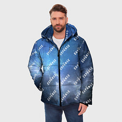 Куртка зимняя мужская The Expanse pattern, цвет: 3D-красный — фото 2
