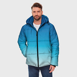 Куртка зимняя мужская Начинающаяся ночь, цвет: 3D-светло-серый — фото 2