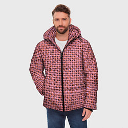 Куртка зимняя мужская Вязка, цвет: 3D-светло-серый — фото 2