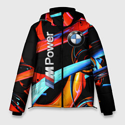 Куртка зимняя мужская BMW M Power - Germany, цвет: 3D-светло-серый