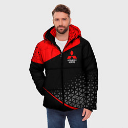 Куртка зимняя мужская Mitsubishi - Sportwear, цвет: 3D-красный — фото 2