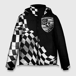 Мужская зимняя куртка Porsche racing flag