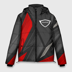 Куртка зимняя мужская Genesis sports racing, цвет: 3D-черный