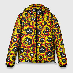 Мужская зимняя куртка Serious Sam logo pattern