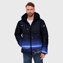 Куртка зимняя мужская Земной горизонт, цвет: 3D-черный — фото 2