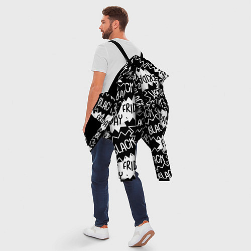 Мужская зимняя куртка Black friday / 3D-Черный – фото 5