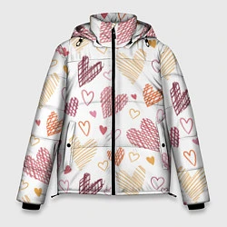 Куртка зимняя мужская Hearts world, цвет: 3D-светло-серый