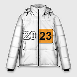 Куртка зимняя мужская Логотип 2023, цвет: 3D-черный