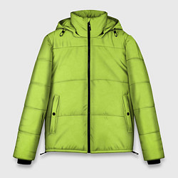 Куртка зимняя мужская Текстурированный ярко зеленый салатовый, цвет: 3D-светло-серый