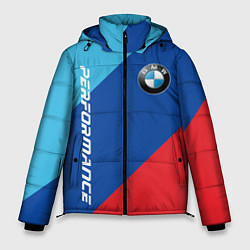 Куртка зимняя мужская Bmw - m colors, цвет: 3D-черный