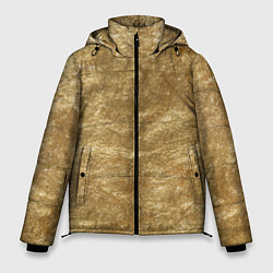 Мужская зимняя куртка Металлический золотой фон