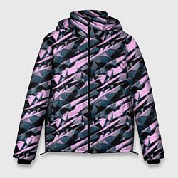 Куртка зимняя мужская Symmetry in geometry, цвет: 3D-светло-серый