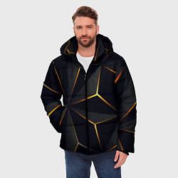 Куртка зимняя мужская Hexagon Line Smart, цвет: 3D-светло-серый — фото 2