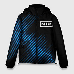 Мужская зимняя куртка Nine Inch Nails звуковая волна