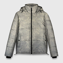 Куртка зимняя мужская Письмо, цвет: 3D-черный