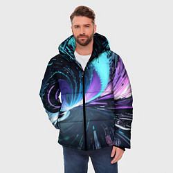 Куртка зимняя мужская Путь к вечности, цвет: 3D-светло-серый — фото 2