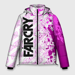 Куртка зимняя мужская Far Cry pro gaming: по-вертикали, цвет: 3D-черный