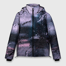 Куртка зимняя мужская Пурпурный туман, цвет: 3D-черный