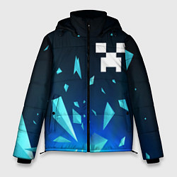 Мужская зимняя куртка Minecraft взрыв частиц