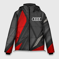 Куртка зимняя мужская Audi sports racing, цвет: 3D-черный