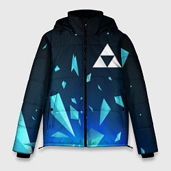 Куртка зимняя мужская Zelda взрыв частиц, цвет: 3D-черный