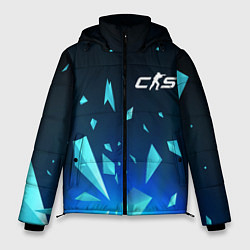 Куртка зимняя мужская Counter-Strike 2 взрыв частиц, цвет: 3D-черный