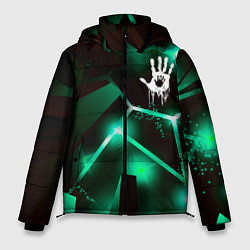Куртка зимняя мужская Death Stranding разлом плит, цвет: 3D-черный