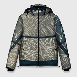 Куртка зимняя мужская Стеклянка, цвет: 3D-светло-серый