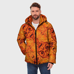Куртка зимняя мужская Огненный идол, цвет: 3D-черный — фото 2