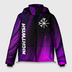 Куртка зимняя мужская Nightwish violet plasma, цвет: 3D-черный