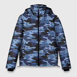 Куртка зимняя мужская Камуфляж Омона и Росгвардии, цвет: 3D-черный