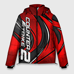 Куртка зимняя мужская Counter strike 2- red beast, цвет: 3D-светло-серый