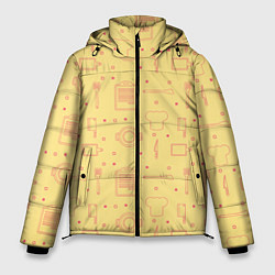 Куртка зимняя мужская Поварёнок, цвет: 3D-черный