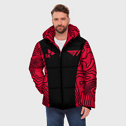 Куртка зимняя мужская T1 форма red, цвет: 3D-светло-серый — фото 2