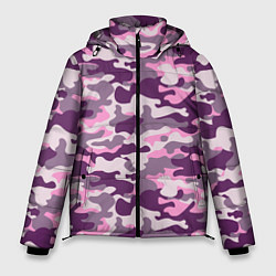 Куртка зимняя мужская Модный камуфляж - милитари, цвет: 3D-светло-серый