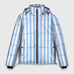 Куртка зимняя мужская Полосатый морской, цвет: 3D-светло-серый