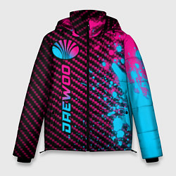 Куртка зимняя мужская Daewoo - neon gradient: по-вертикали, цвет: 3D-черный