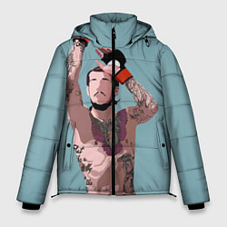 Куртка зимняя мужская Suga sean omelly, цвет: 3D-черный