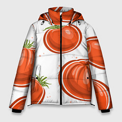 Куртка зимняя мужская Помидорчики, цвет: 3D-светло-серый