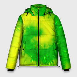 Куртка зимняя мужская Тай-дай Солнечный луч, цвет: 3D-черный