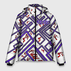 Куртка зимняя мужская Jojo theme, цвет: 3D-светло-серый