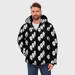 Куртка зимняя мужская Off выключение, цвет: 3D-черный — фото 2