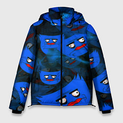 Куртка зимняя мужская Huggy Wuggy topgames, цвет: 3D-черный