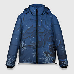 Куртка зимняя мужская Ледяной дракон 2024, цвет: 3D-красный