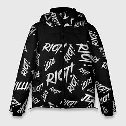 Куртка зимняя мужская Paramore alllogo, цвет: 3D-черный