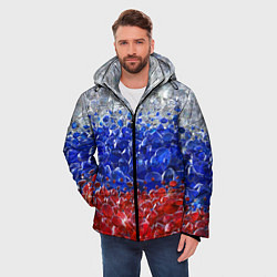 Куртка зимняя мужская Российские драгоценные камни, цвет: 3D-светло-серый — фото 2